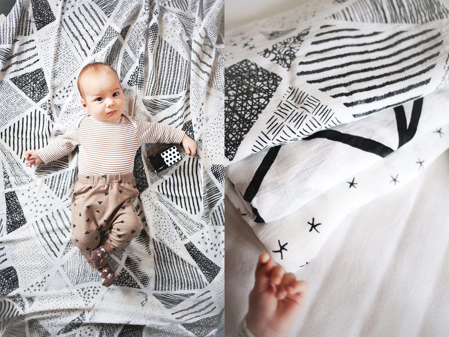 Baby-aden-anais-bamboo-collection-muselin-black-white-nursery-momblogger-mamablogger-